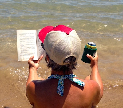 Book.  Beer.  Beach.  End of story.